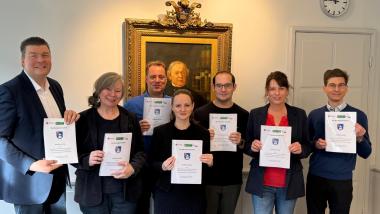 Unterzeichner des Koalitionsvertrags