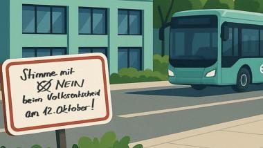 Zukunftsentscheid mit "nein" stimmen